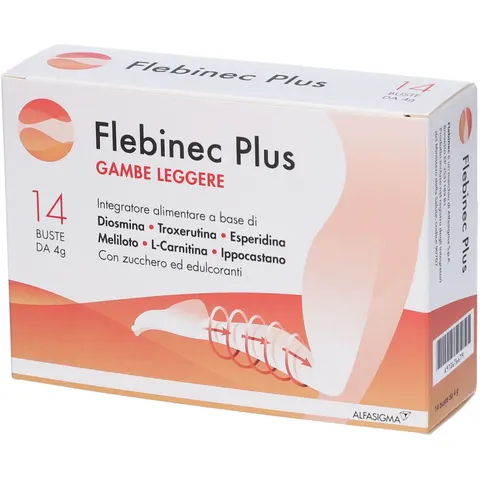 ALFASIGMA SpA Flebinec Plus, 14 Buste – immagine 2