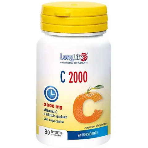 Vitamina C 2000 30 Tavolette Longlife – immagine 5