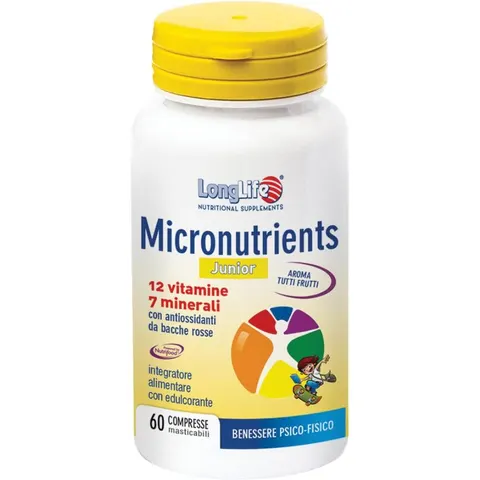 Micronutrients Junior 60 Tavolette Longlife – immagine 4