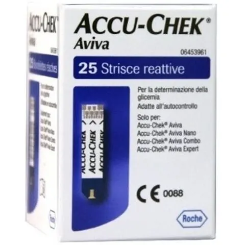 accu-chek aviva 25 Strisce – immagine 3