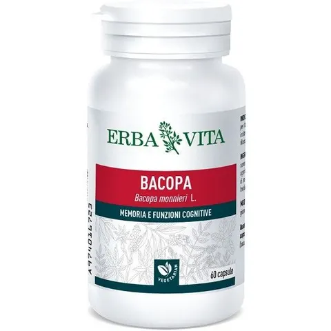 Erba Vita Bacopa 60 Capsule – immagine 3