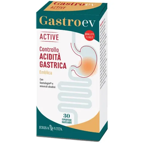 Erba Vita Gastro Ev Active 30 Compresse – immagine 4