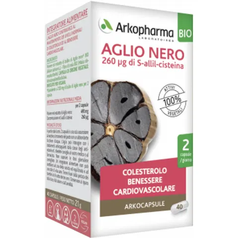 arkofarm Arkopharma Aglio Nero Bio 40 Capsule – immagine 4