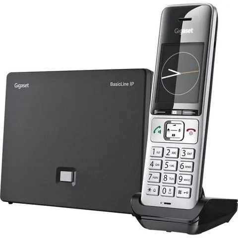 Gigaset BasicLine IP Basisstation + COMFORT 500HX Schnurlostelefon – Bild 2
