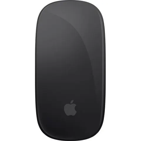 Apple Magic Maus (USB-C), Silber/Schwarz, Bluetooth – Bild 2