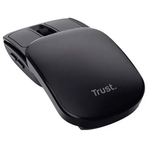 Trust Zylo Pocket Wireless Mouse – Schwarz – Bild 2