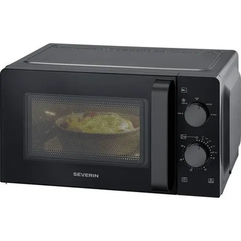 Severin 7580 Mikrowelle Schwarz – Bild 2