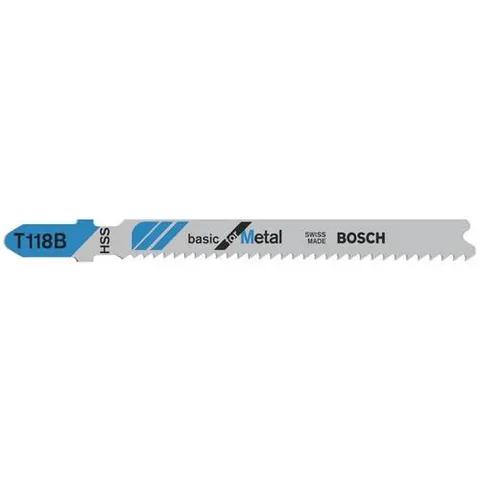 Bosch Stichsägeblatt T 118 B Basic for Metal, 5er-Pack – Bild 2