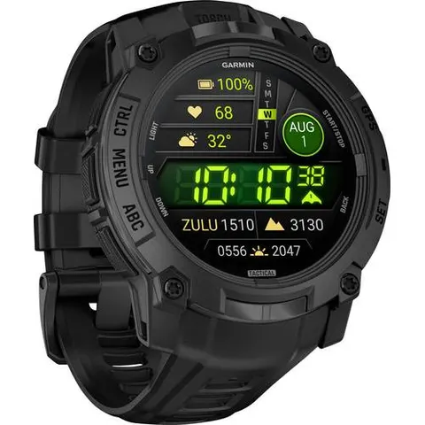 Garmin Instinct® 3 50mm Tactical AMOLED Schwarz – Bild 2