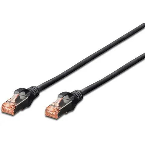 DIGITUS Patchkabel, Kat. 6, S/FTP, 0,5 m, schwarz – Bild 2