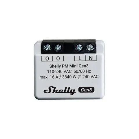Shelly PM Mini Gen3 Schalt-Messaktor Wi-Fi, Bluetooth – Bild 2