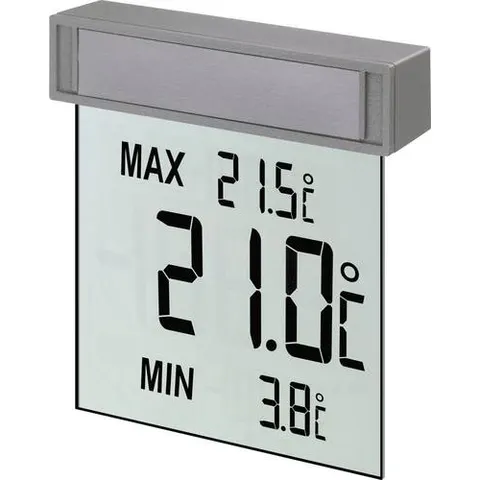 TFA Dostmann 30.1025 Fenster-Thermometer Silber 30.1025 – Bild 2