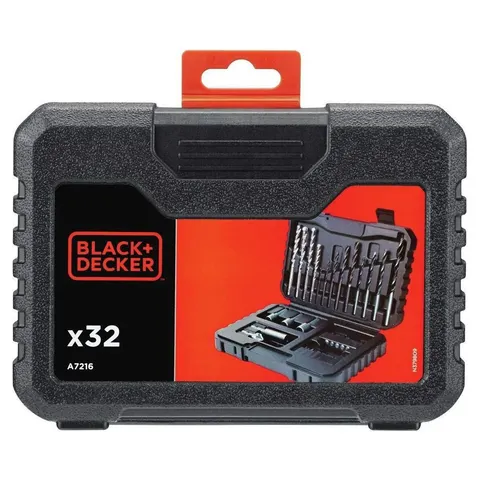 Black + Decker 32 Piece Drill Bit Set – image 2