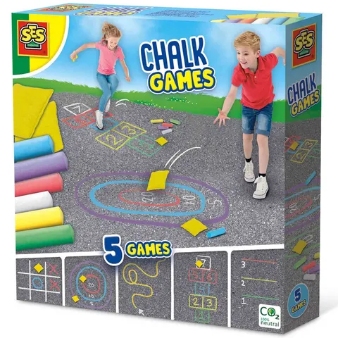SES Creative 5 in 1 Chalk Games – image 3