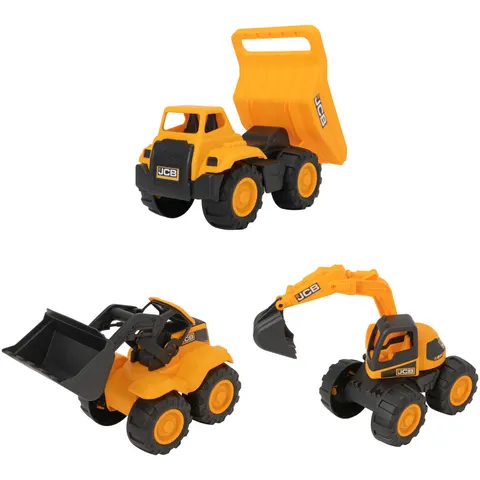 Teamsterz JCB Tough Trucks – 3 Pcs – image 2