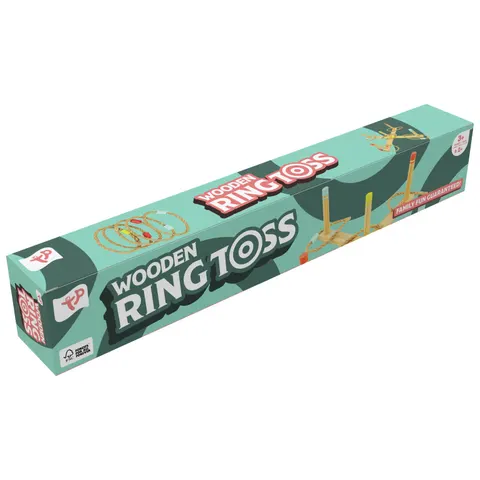 TP Wooden Ring Toss Game – image 2
