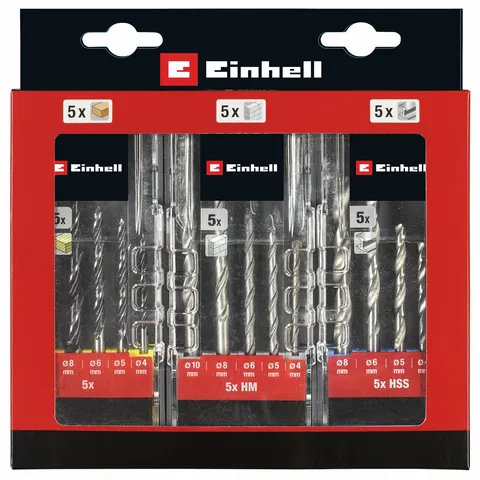 Einhell 3 Piece Drill Bit Cassette Set – image 2