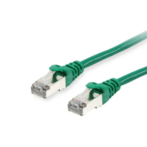 Equip Cat.6 S/FTP Patch Cable. 0.25m. Green – image 2