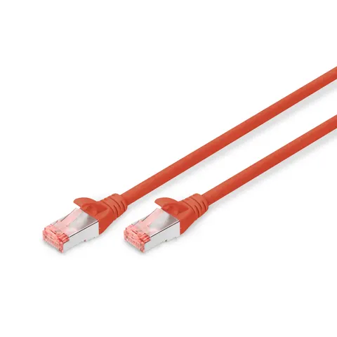 Digitus CAT 6 S/FTP Patch Cable. 0.5 m. Red – image 2
