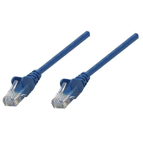 Intellinet Network Patch Cable. Cat6. 0.25m. Blue. Copper. S/FTP. LSOH – image 2