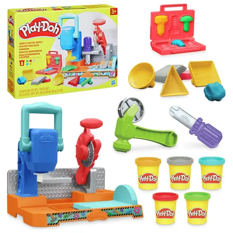 Play-Doh Stamp & Saw Tool Bench Playset – image 5