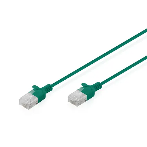 Digitus CAT 6 U-UTP Slim patch cable. 1 m. green – image 2
