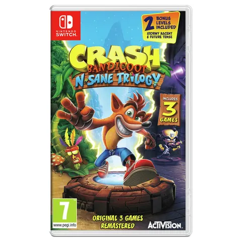 Crash Bandicoot N Sane Trilogy (Switch) – image 2