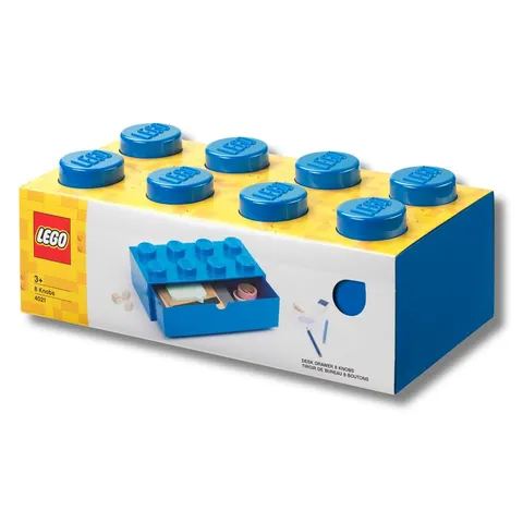 LEGO Desk Drawer 8 Stud - Blue – image 3