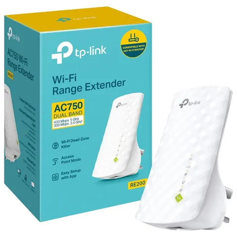 TP-Link RE200 AC750 Universal Wi-Fi Booster- Range Extender – image 2