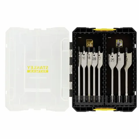 Stanley Fatmax 8 Piece Flatwood Drill Bit Set – image 2