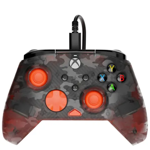 Turtle Beach Rematch Core Wired Xbox, PC Controller - Orange – Black and orange – image 2