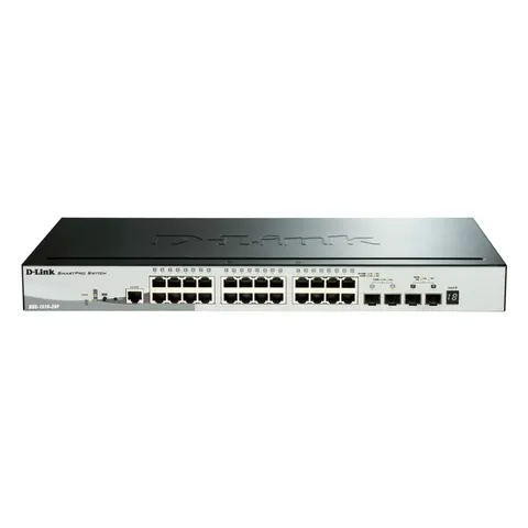 D-Link 28-Port Gigabit Stackable PoE Smart Managed Switch including 2 – image 2
