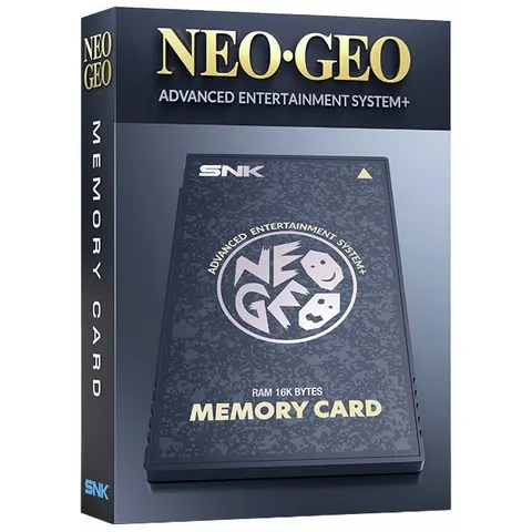NEOGEO AES+ Memory Card – Black – image 2