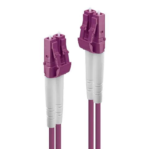 LINDY LWL-Duplexkabel LC/LC OM4 1m 50/125æm Multimode – Bild 2