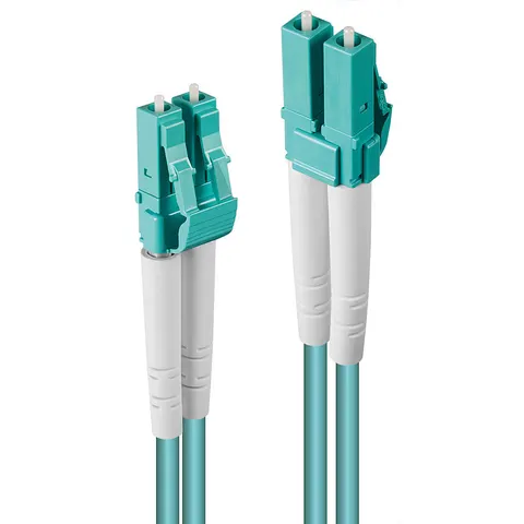 LINDY LWL-Duplexkabel LC/LC OM3 2m 50/125æm Multimode – Bild 2
