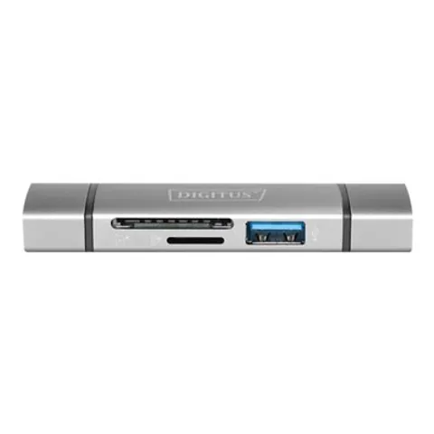 DIGITUS Reader USB-C + USB 3.0, SD + Micro SD + USB3.0 OTG – Bild 2