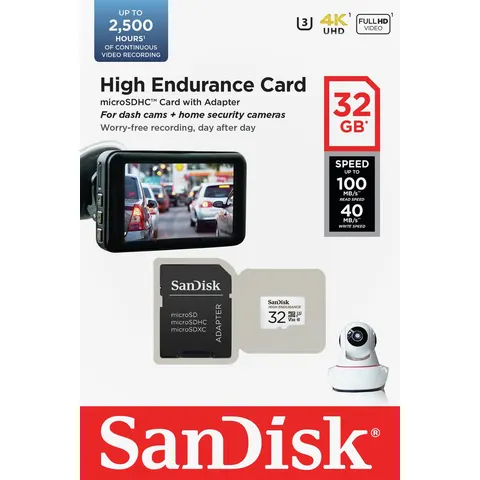 SanDisk High Endurance 32 GB MicroSDHC UHS-I Class 10 – image 3