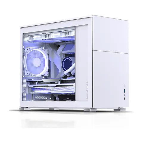 Jonsbo D31 Micro-Tower PC-Gehäuse Weiß – Bild 2