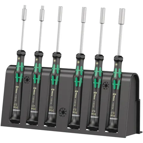 Wera 6 Piece 2069/6 Nutspinner Screwdriver Set – image 2