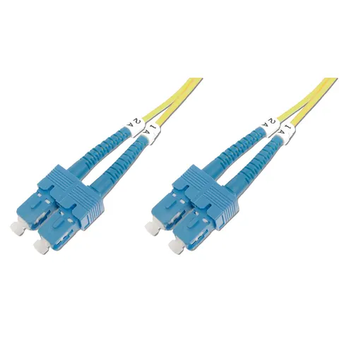 DIGITUS LWL Patchkabel, SC-Duplex - SC-Duplex, OS1, 1,0 m – Bild 2