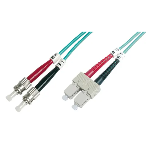 Digitus LWL Multimode OM 3 Patchkabel, ST / SC – Bild 2