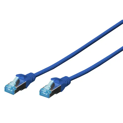 DIGITUS Patchkabel Kat. 5e, SF/UTP, 1,0 m, grau – Bild 3