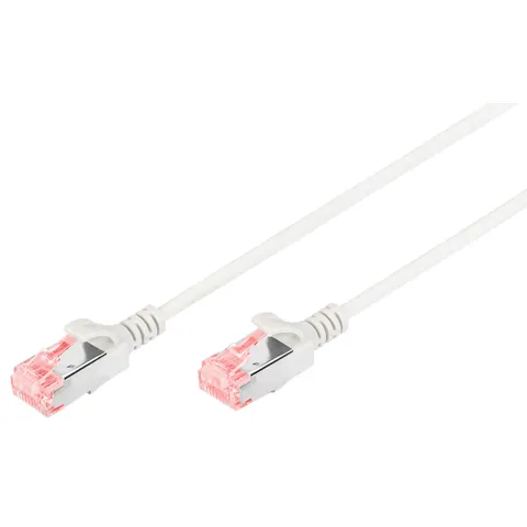 DIGITUS Slim Patchkabel, Kat. 6, U/UTP, 1,0 m, grau – Bild 3