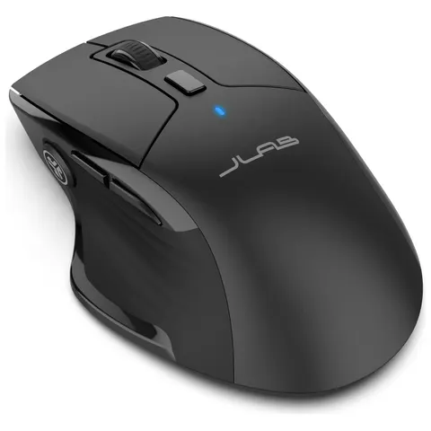 JLab JBuds Wireless Bluetooth Ergonomic Mouse - Black – image 2