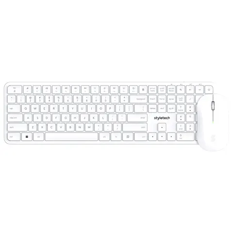 Stealth Wireless Mouse & Keyboard - Whit – image 2