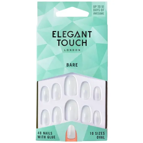 Elegant Touch Bare Oval False Nails - 48 pcs – image 2