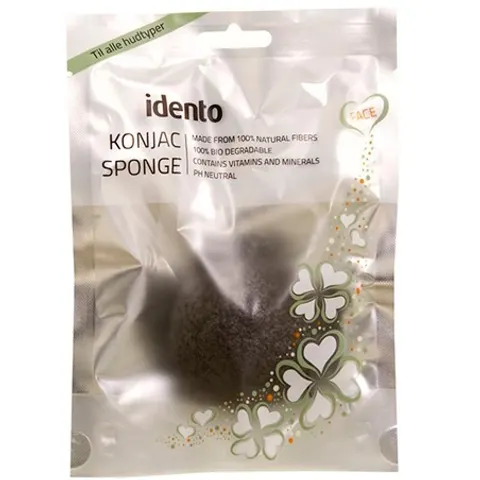 Idento Dry Konjac Sponge - Natural – image 2