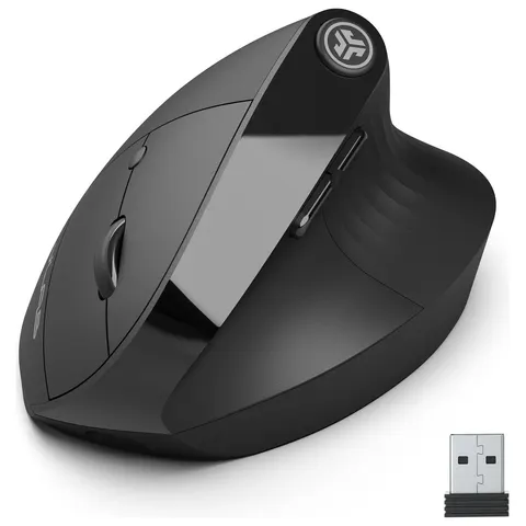 JLab JBuds Ergonomic Wireless Mouse - Black – image 2