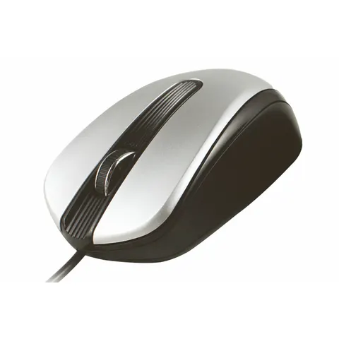 CLiPtec Comfort Laptop Notebook PC Wired USB Mini 3 Button Optical Scrol Mouse - Black – image 2
