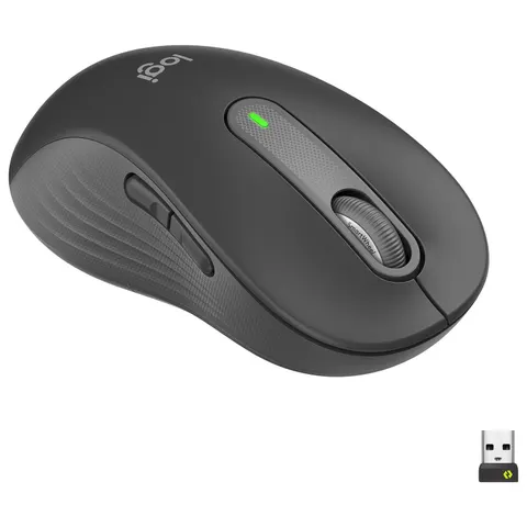 Logitech Signature M650 L Wireless Mouse – Black – image 4